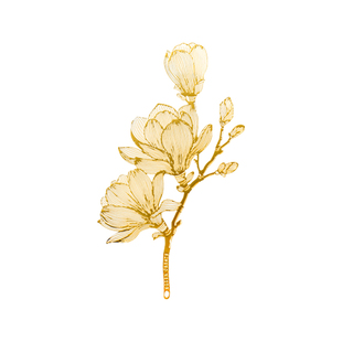 美院文创玉兰金属书签高档精致纪念品古典领导送老师小礼物礼盒女