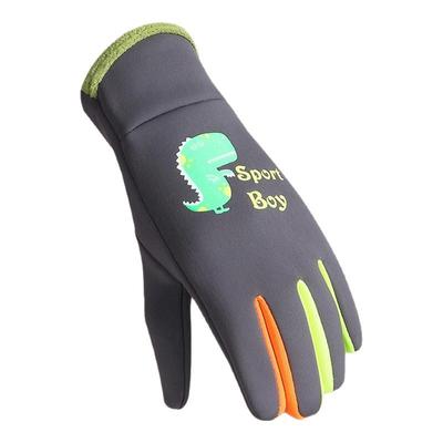 儿童秋冬季手套加绒保暖小学生