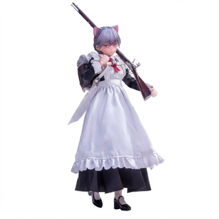 现货 神猫跳动 1/12 菲奇子火枪手 机娘FKEY原画布衣可动手办