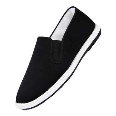 礼服呢加米羊加绒布鞋麻休闲棉布