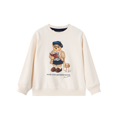 TeenieWeenieKids印花圆领卫衣