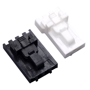 杜邦带锁2P3P4P5P18P20带扣插头2543飞机头 MX2.54胶壳CD-ROM白色