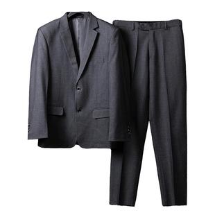 中老年西服套装男休闲宽松版爸爸父亲西装婚礼酒宴礼服外套爷爷装