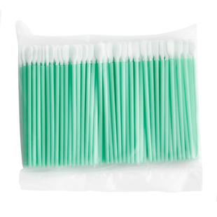 激光切割机焊接机细纤维擦拭棉棒专用无尘方头海绵棉签100支装/包