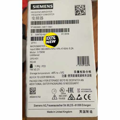 6SE6440-2AB17-5AA1MM440变频-询价
