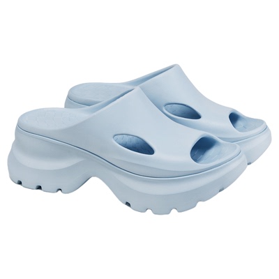 fed海边沙滩鞋夏季新款女鞋厚底凉拖外出一字拖鞋女S0526-YAB636