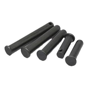 8.8级销轴带孔插销平头销GB882高强度销钉穿销销子定位螺丝M4-M50