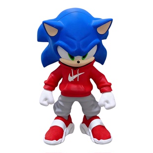 3D打印闪电刺猬索尼克玩具手办塔尔斯模型纳克鲁斯摆件男女孩礼物