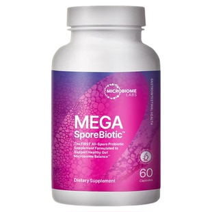 MBL美国进口成人全孢子肠道益生菌便M肠敏痛胶囊1200亿益生菌60粒