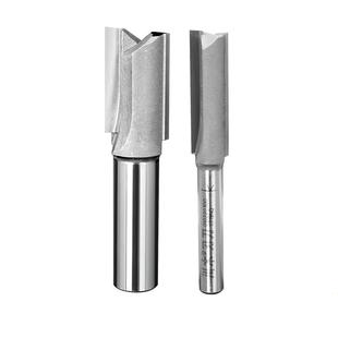 川木双刃直刀公制直刀英制镂铣机锣机修边机刀头TCT刀头开料铣刀