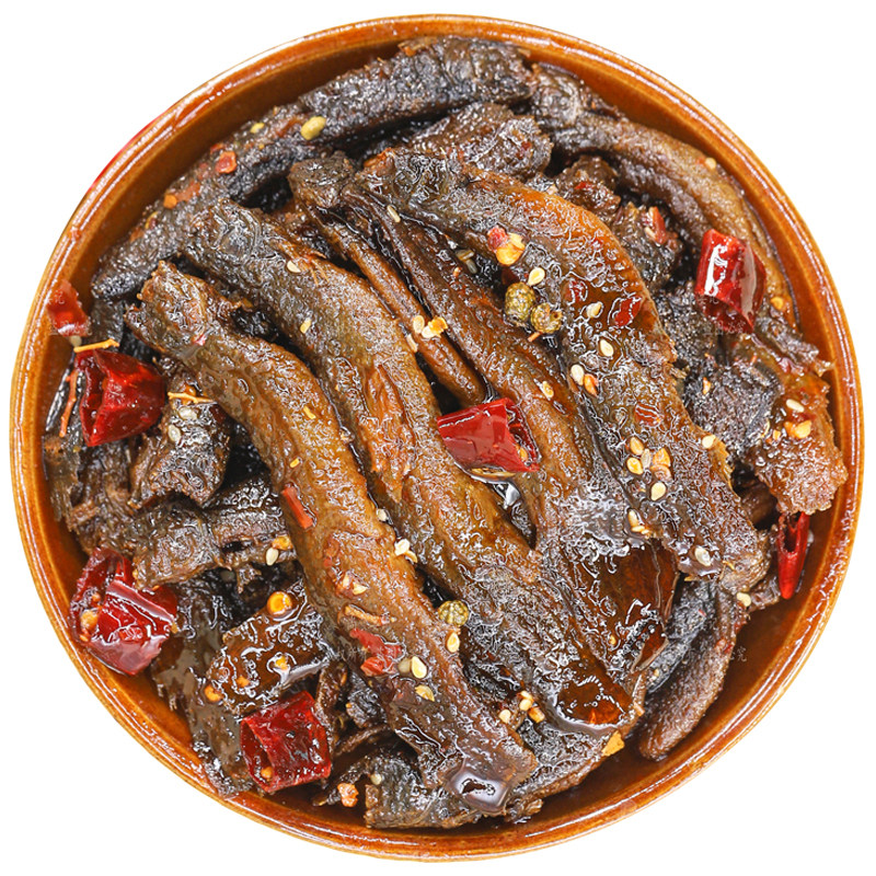 冷吃泥鳅麻辣过瘾肉香十足解馋爽