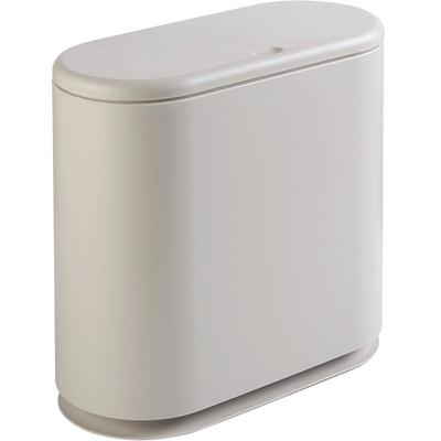 北欧风极简风夹缝垃圾桶带盖