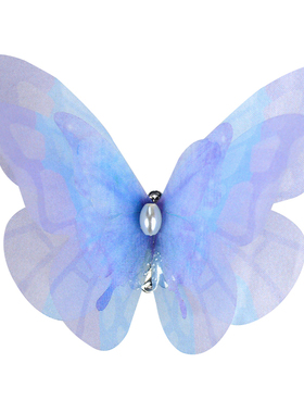 仿真立体蝴蝶戒指开口活口指环调节大小新中式轻奢复古风超仙森系