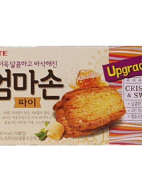 手派饼干127g韩国酥脆乐天零食