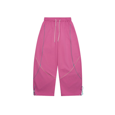 户外宽松直筒加绒加厚工装裤男女