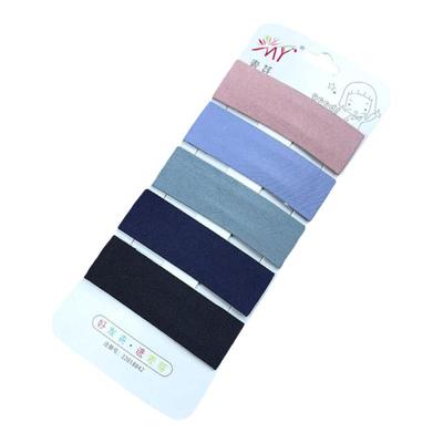 麦芽布艺发夹简约百搭韩版边夹