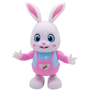 儿童玩具有声会动唱歌跳舞小兔子1一3岁2宝宝男女孩益智抬头训练