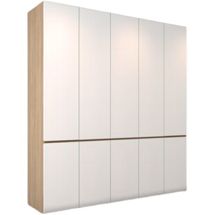 兔宝宝易装定制ENF多层实木板整体家用卧室走入式衣柜衣帽间柜子