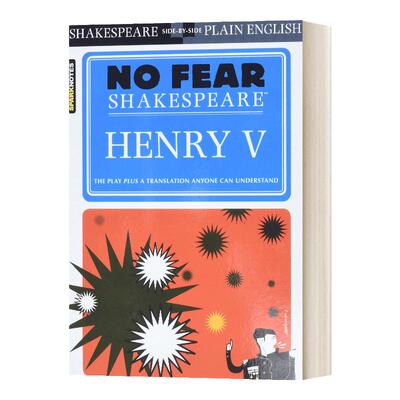 Sparknotes Henry V No Fear Shakespeare 别怕莎士比亚 亨利五世 英文原版