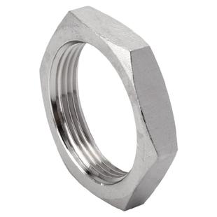 304不锈钢紧固螺母1分2分3分4分6分1寸1.2寸1.5寸2寸六角并帽并圈