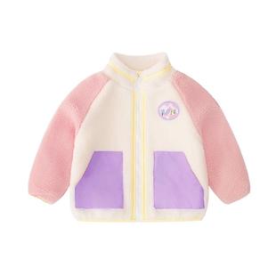 儿童外套冬季男童上衣加绒小童童装宝宝棉服加厚女童棉衣休闲冬装