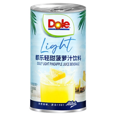 Dole都乐菠萝汁177ml*6罐小罐