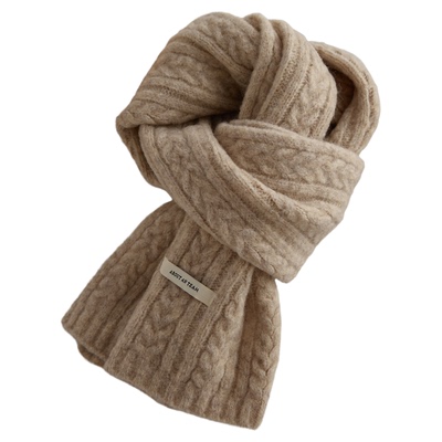 围巾女款2026新款冬季学生高级感