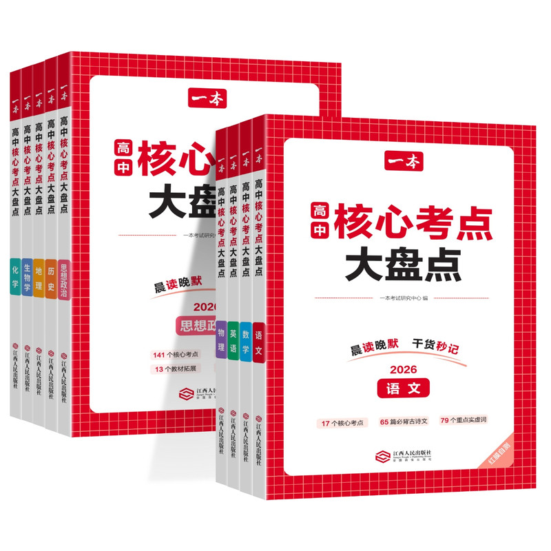 2027一本高中政史地核心考点大盘