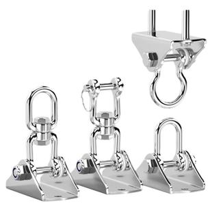 304不锈钢圈式摆动吊环 秋千挂钩 空中瑜伽吊顶 吊床沙袋悬挂固定