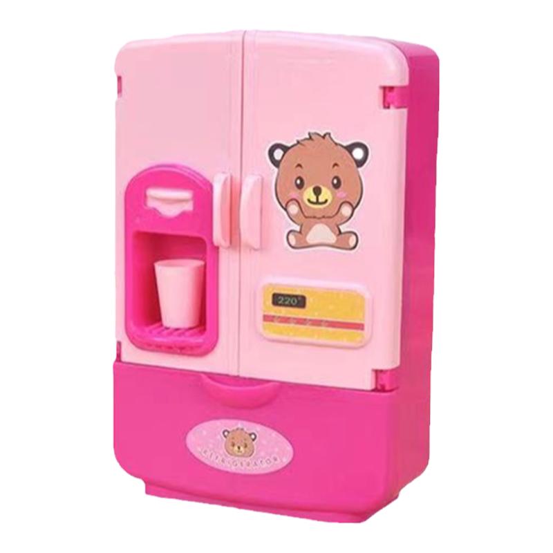 冰箱双开门小孩子生日过家家玩具