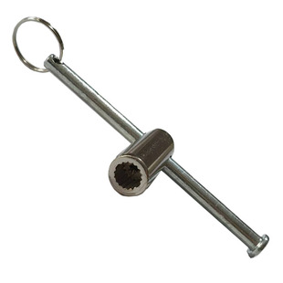 阀门钥匙锁闭阀钥匙开关扳手磁性自来水表前阀暖气供暖钥匙齿通用