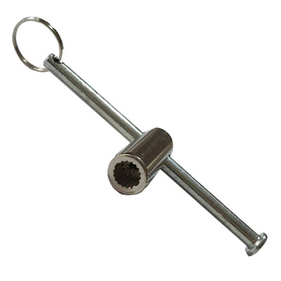 阀门钥匙锁闭阀钥匙开关扳手磁性自来水表前阀暖气供暖钥匙齿通用