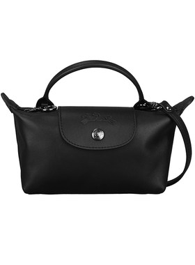 LONGCHAMP/珑骧LePliage Xtra XS皮质龙骧斜挎手提饺子包34205987