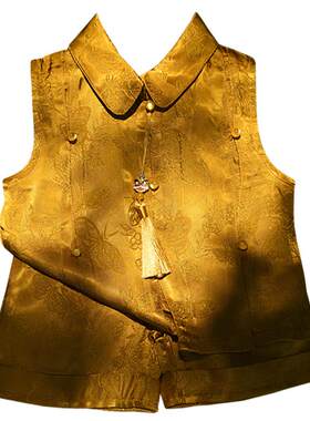 【金宵】男宝宝新中式婴儿衣服满月百天周岁礼服夏季抓周宴轻薄款