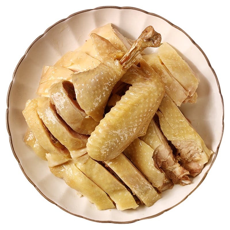 萌佳萌上海特产咸鸡盐水鸡真空开袋即食熟食小吃下酒菜咸草鸡醉鸡
