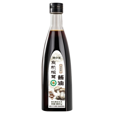 林小生有机松茸酱油580g无防腐剂