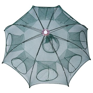 伞网伞笼折叠地网渔笼捕虾网虾笼鱼网螃蟹笼鱼网龙虾网泥鳅黄鳝笼