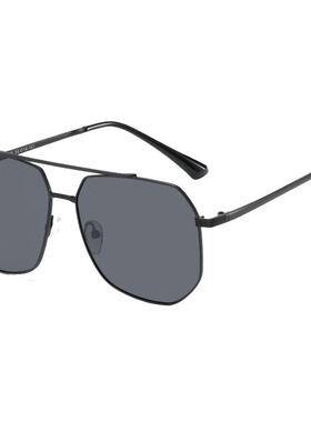 飞行员偏光墨镜男驾驶防强光刺眼