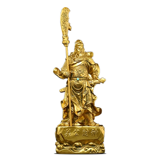 关公财神爷生意人摆件招财关二爷客厅店铺前台收银台装饰开业礼物