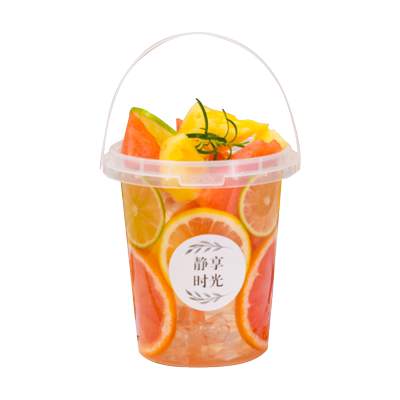 1000ml水果奶茶桶霸王杯