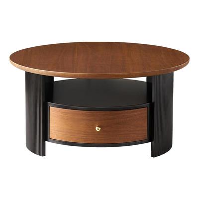 全友家居复古茶几电视柜