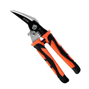 剪刀铁皮剪刀工业剪多功能省力电工剥线剪手工德国强力龙骨剪刀