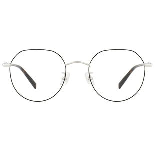 逸夫可配明月多边形近视眼镜女素颜眼睛框防蓝光时尚镜架男YF8269