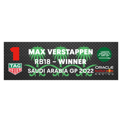 [F1]2022赛季真碳纤维铭牌碳牌