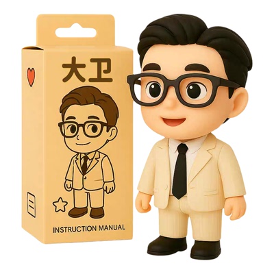 3D打印手办照片定制Q版卡通人偶创意盲盒定制生日情侣圣诞礼物