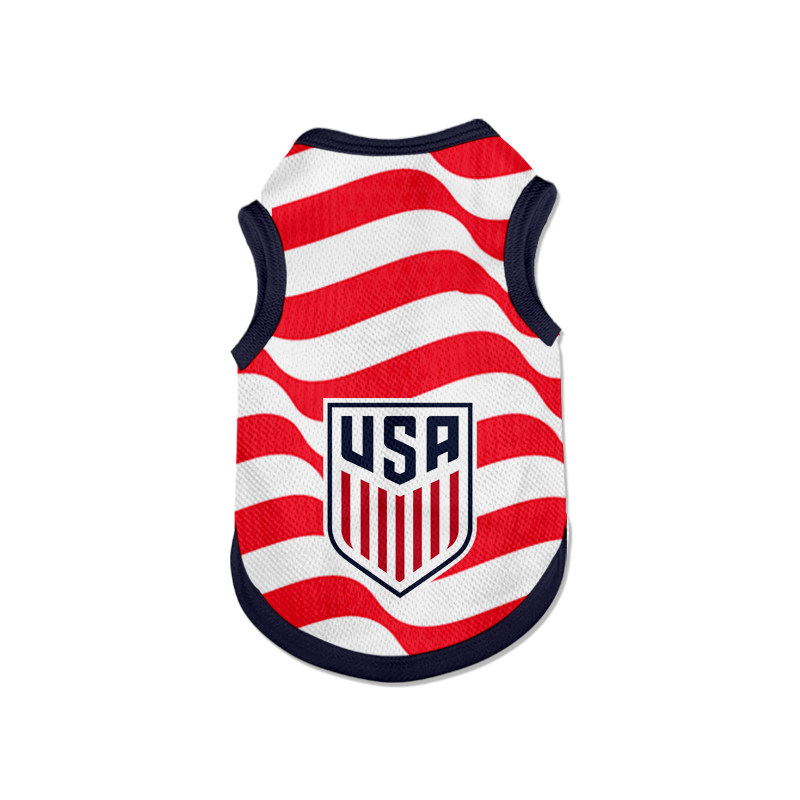 2026世界杯美国队服USA宠物背心