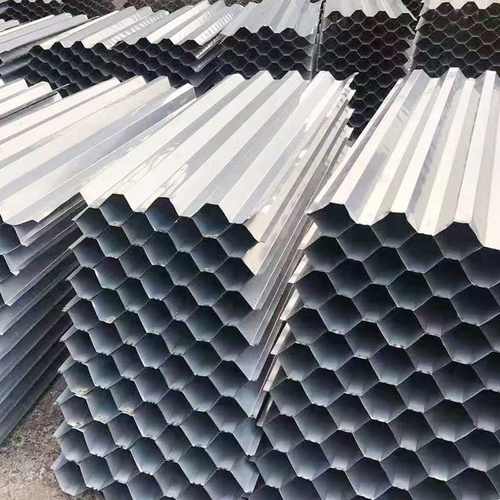 DN80不锈钢斜管填料水厂沉淀池冷却塔生活污水处理蜂窝斜管填料