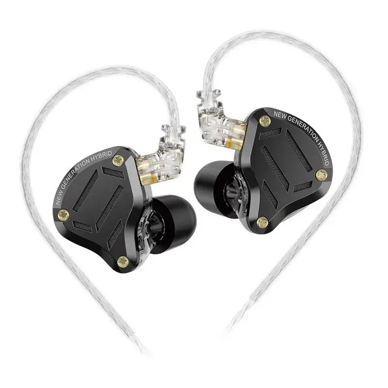 thumbnail for Kz Zs10 Pro 2 New Upgraded 10-Unit Dynamic In-Ear Wired Hifi Audiophile Headphones with Adjustable Sound