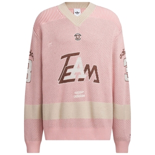 adidas阿迪达斯三叶草男子IH FF SWEATER M毛衣套头衫KF4468