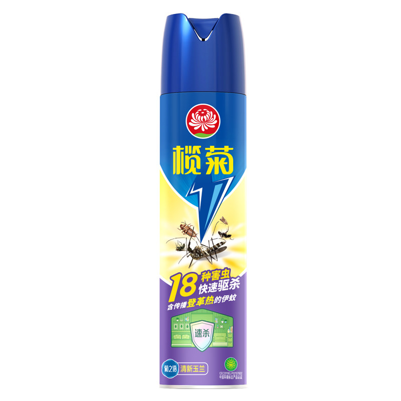 榄菊杀虫剂速杀玉兰香600气雾剂